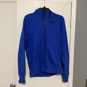 Blue Nike sweat suit